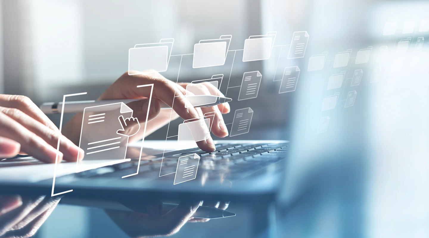 Profissional de marketing a recolher first-party data